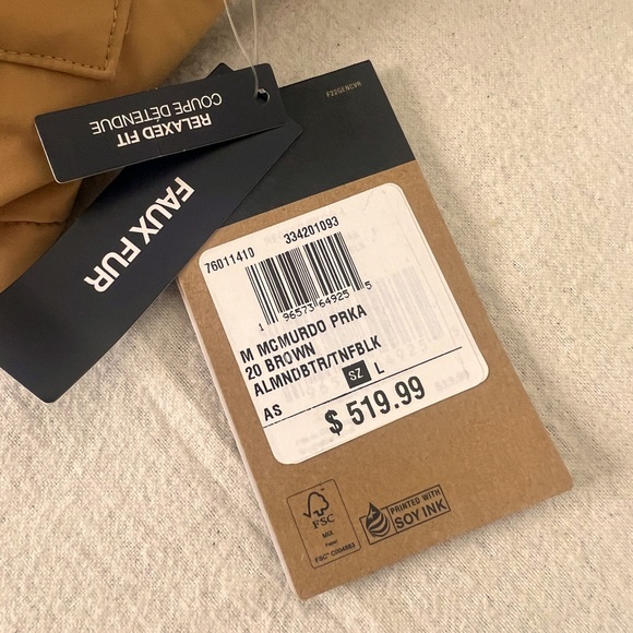 Brand new North Face parka with tags - Picture 6 of 16